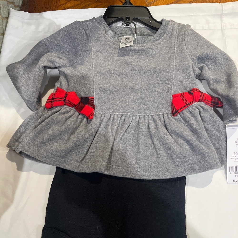 Carters baby 3 pieces NWT 3M